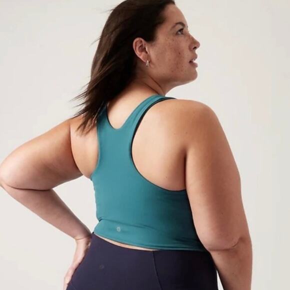 Athleta Conscious Crop D-DD Borealis Green 1X - Picture 4 of 10